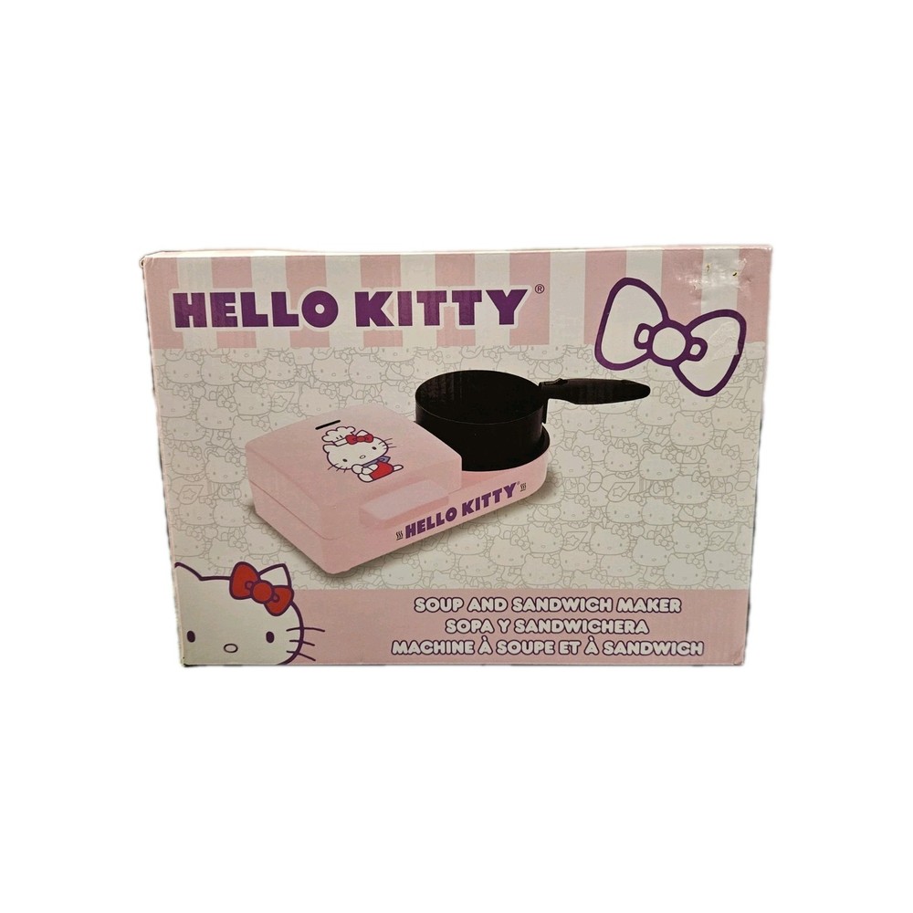 NEW Hello Kitty Soup And Sandwich Maker