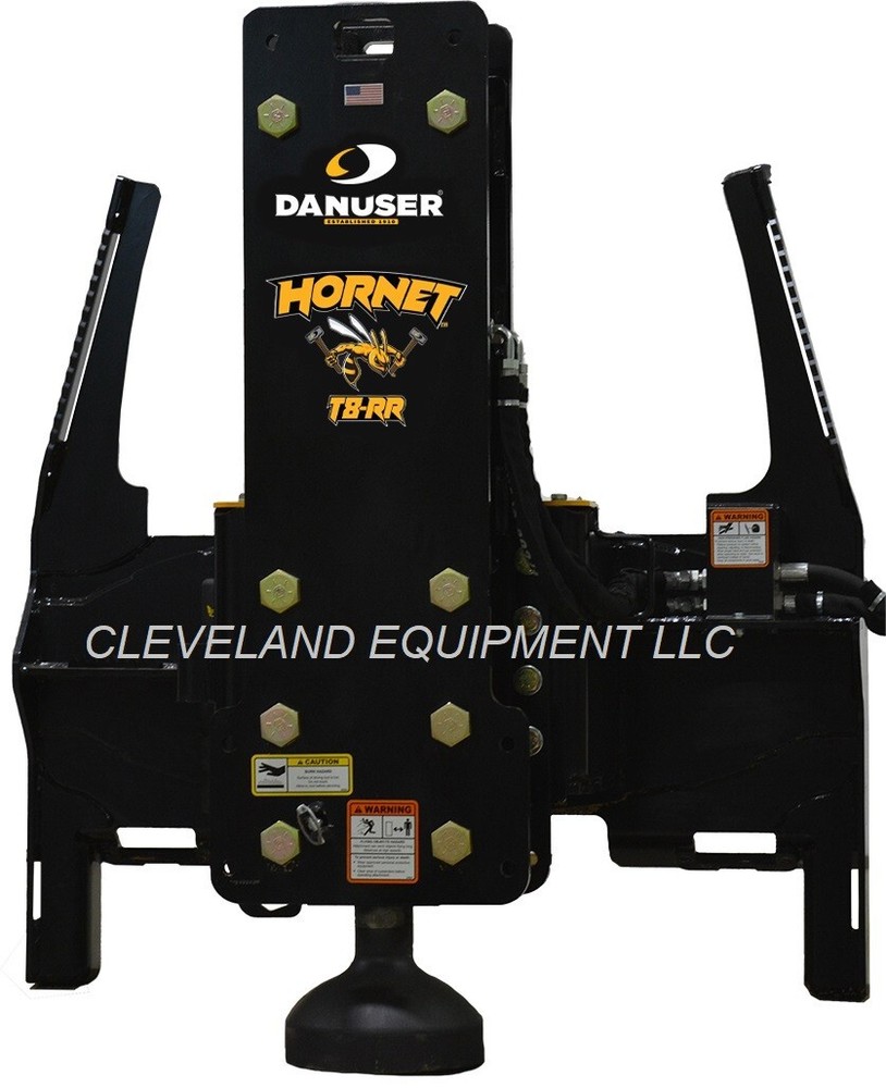 NEW DANUSER HORNET T8-RR FENCE POST DRIVER POUNDER ATTACHMENT Skid Steer Loader