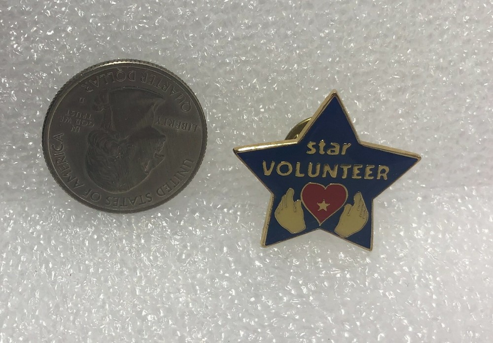 Star Volunteer Pin