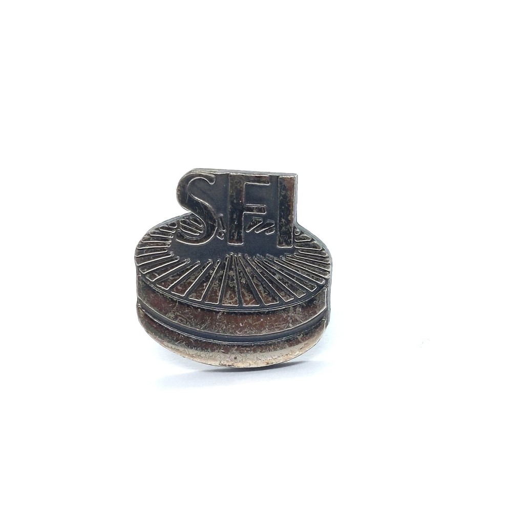 Vintage SFI Pin Sterling Silver Lapel Collectible