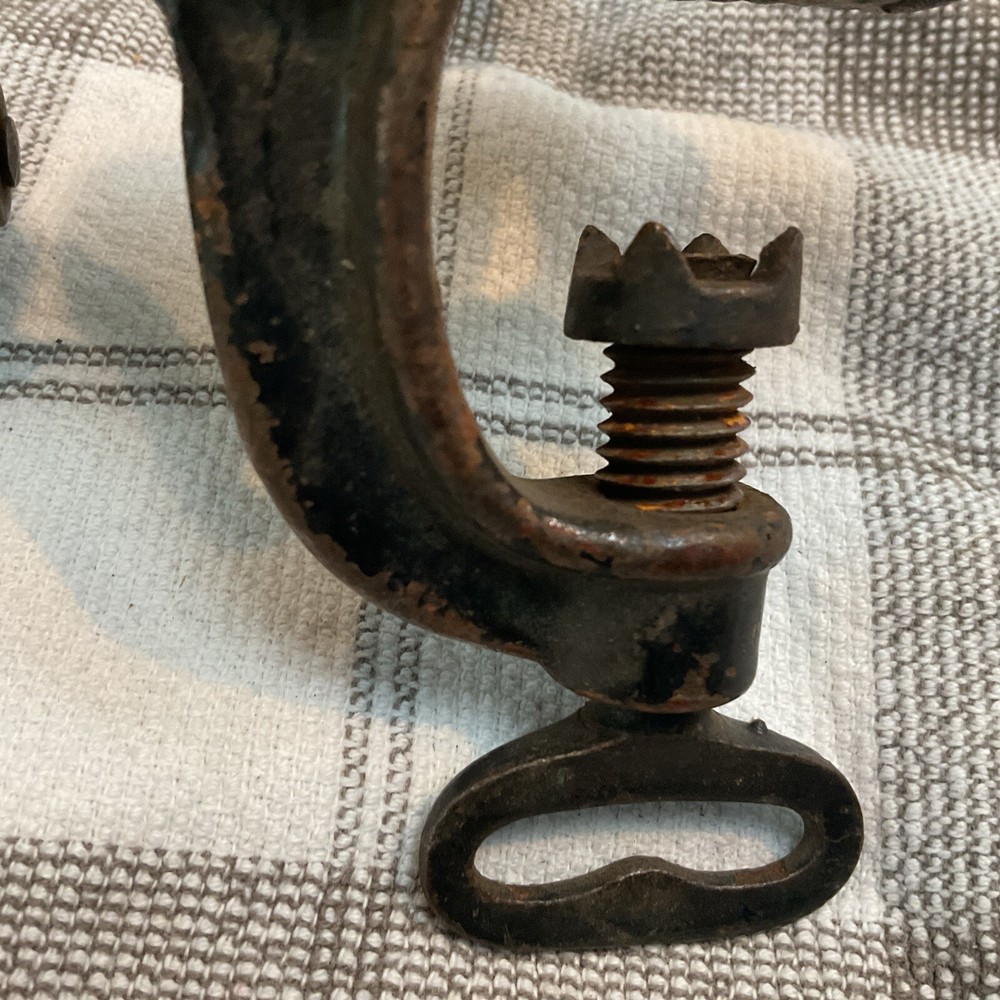 Antique 12 Gauge Shotshell Roll Crimper Tool Vintage Reloading Tool