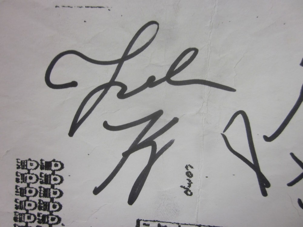 Vintage Authentic 2002 Steppenwolf Concert Layout - Signed by Members