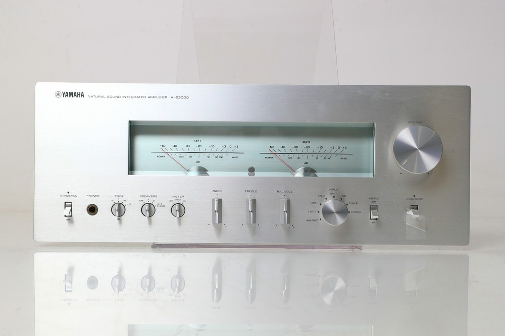 Yamaha A-S3000 Flagship Integrated Amplifier Complete Front Panel Assembly