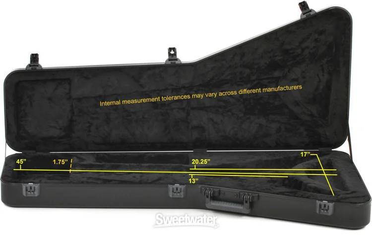 Jackson 6-String/7-String King V Molded ABS Case - Black