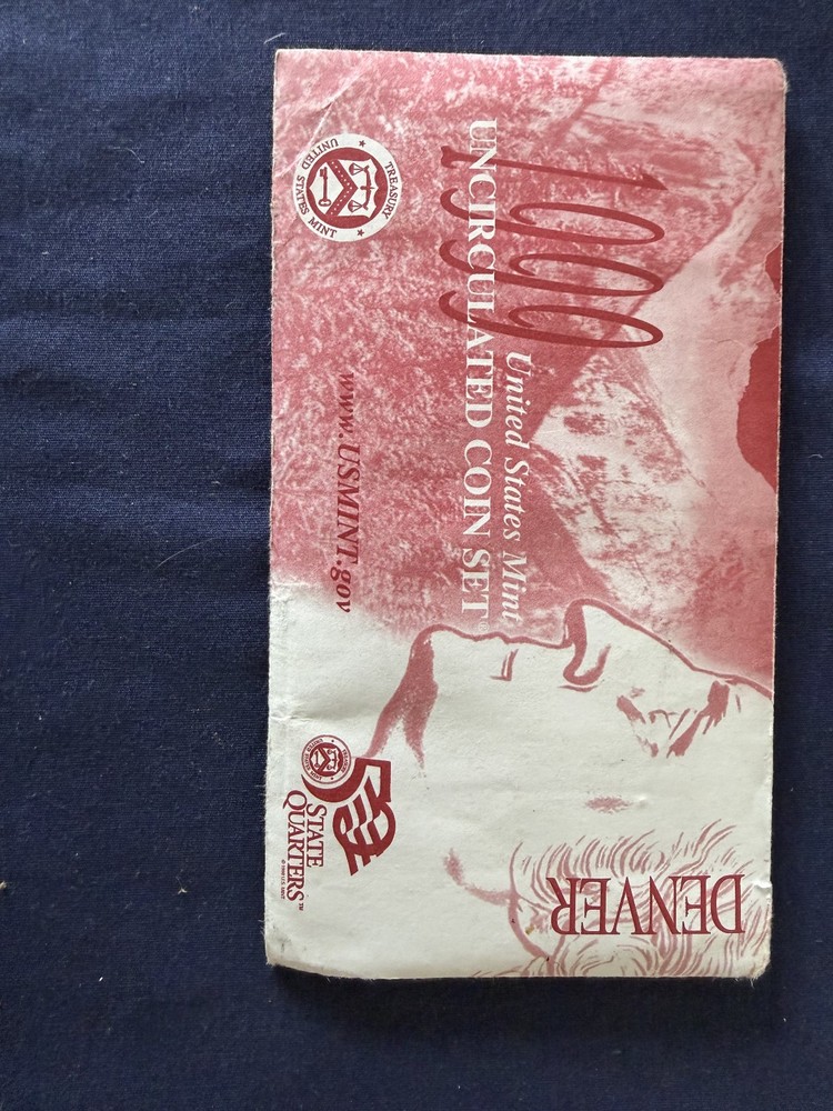 1999 Denver US Mint Uncirculated Coin Set w/ state quarters