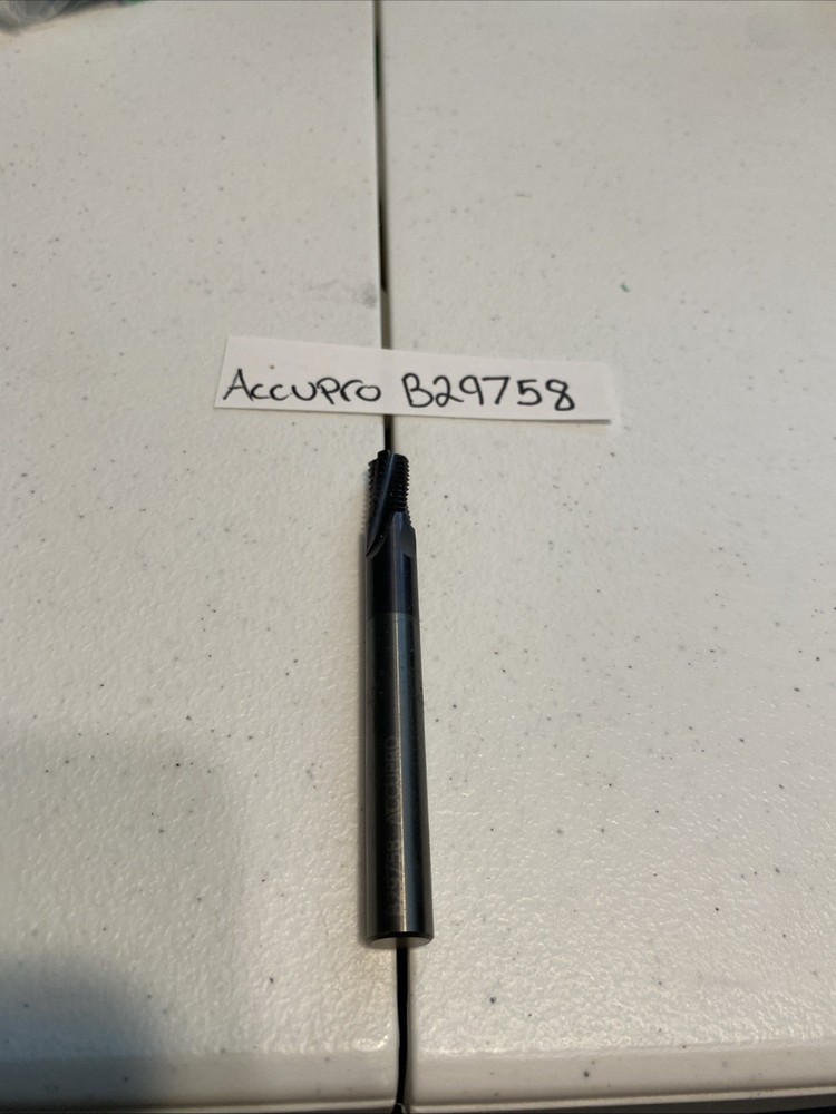 Accupro Solid Carbide Thread Mill 18NPT B29758 (I1)