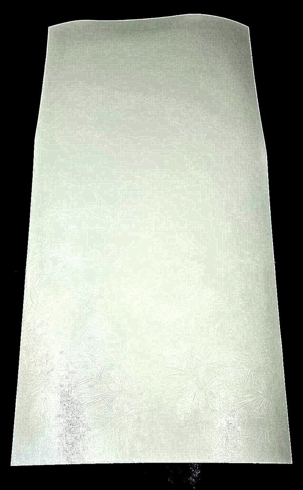 White Galvanized Sign Vinyl Plotter Cutter 24" x 30 ft