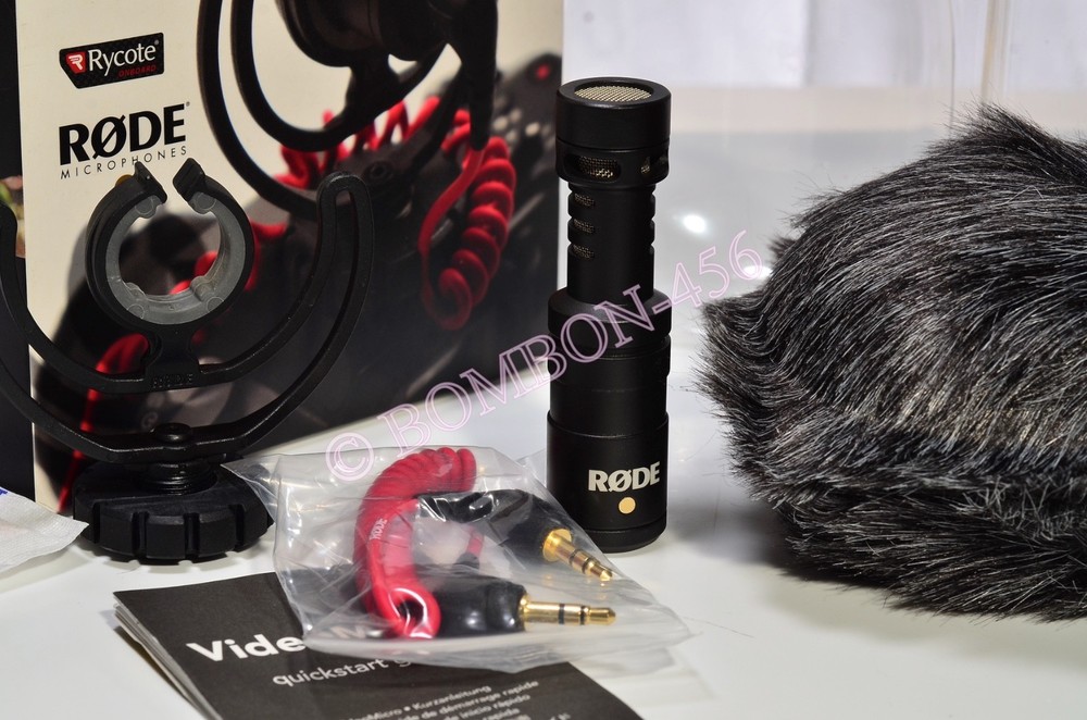 RODE VIDEOMICRO COMPACT ON-CAMERA MICROPHONE NEVER USED/OPEN BOX - TESTED