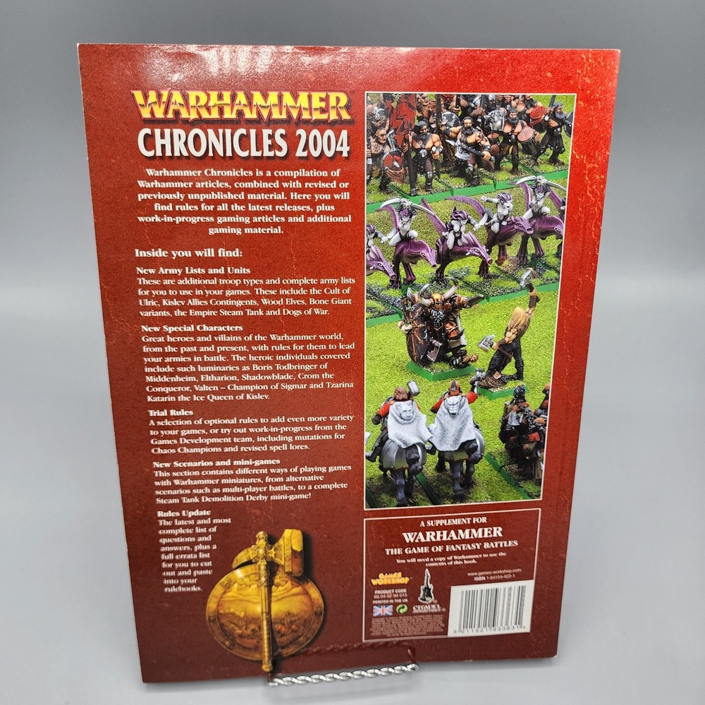 Warhammer Fantasy Chronicles 2004 OOP Games Workshop WFB