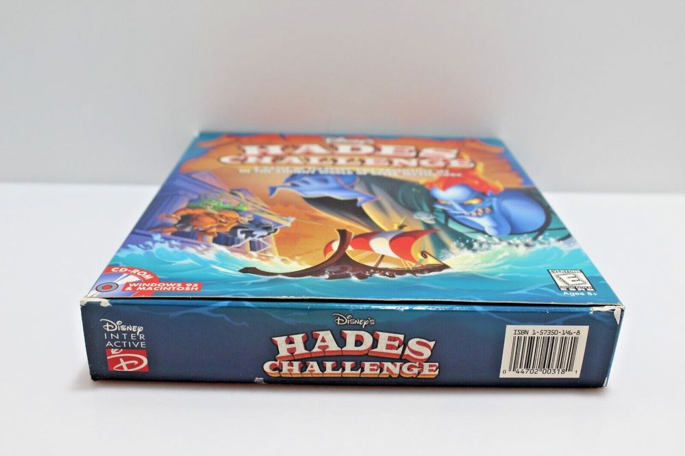 Disney's Hades Challenge; Windows 95 CD-ROM - Incomplete