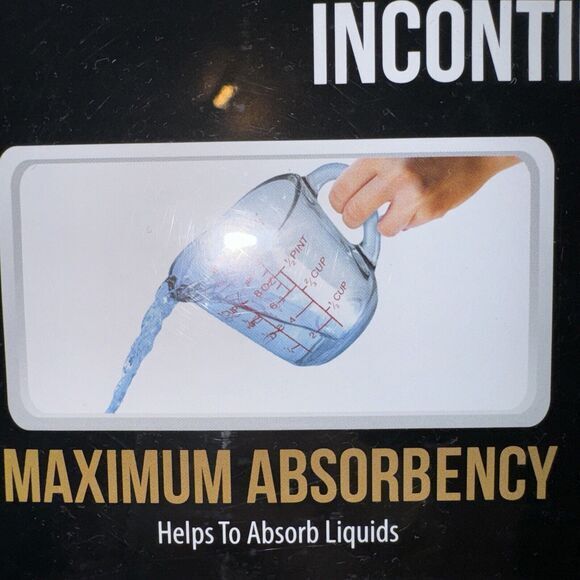 Gorilla Grip Maximum Absorbency Incontinence Pad Machine Washable Slip-Resistant