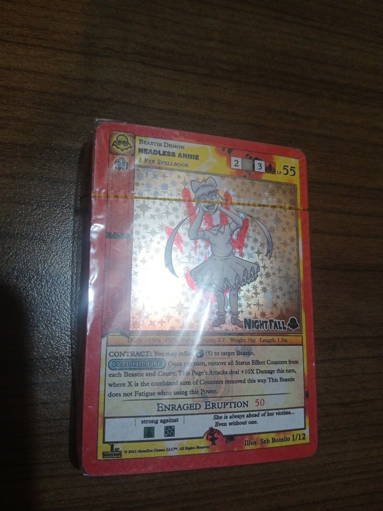 Metazoo Headless Annie Release Event Deck