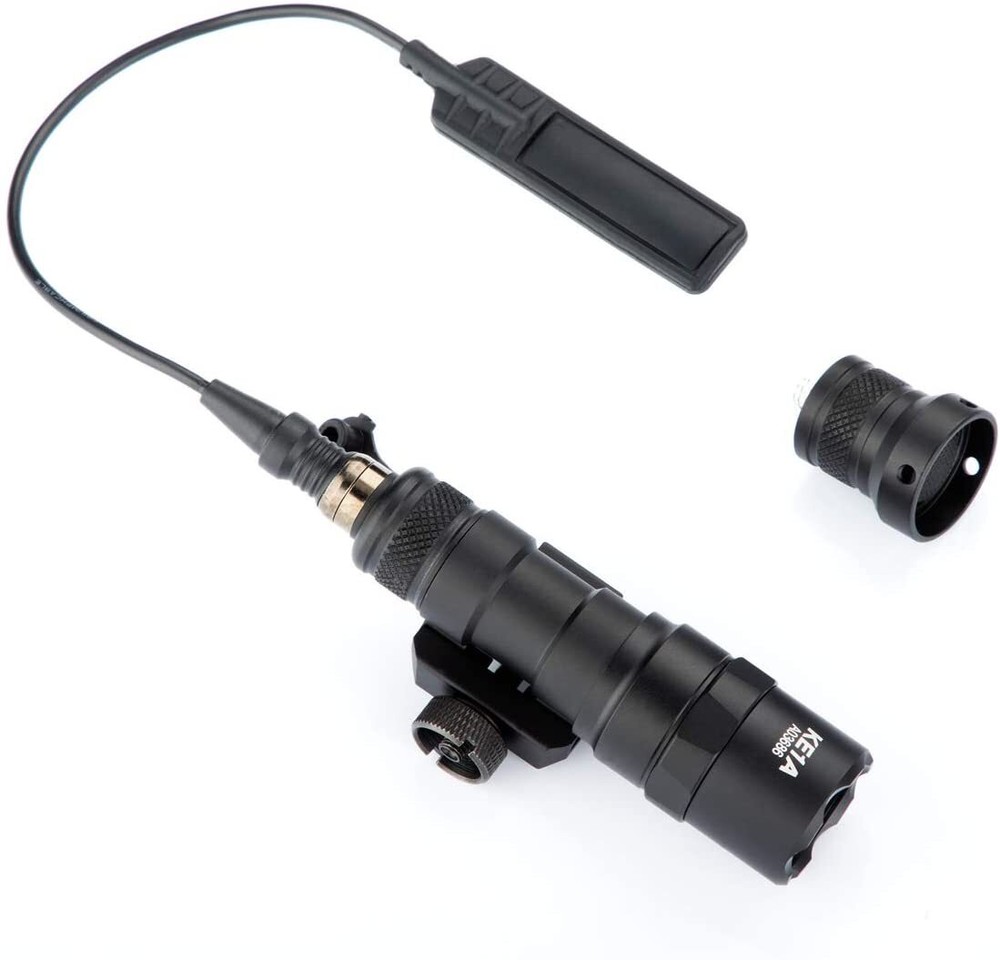 Tactical M300B Weapon Light Flashlight with Remote Pressure Switch Controller