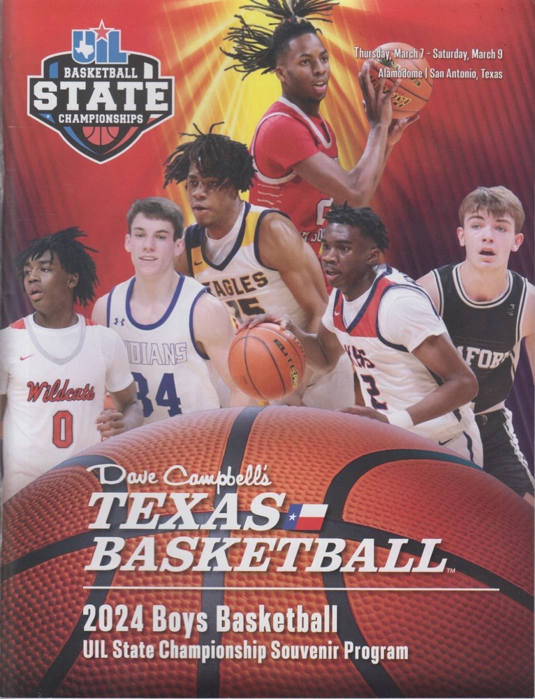 2024 TEXAS STATE BASKETBALL TOURNAMENT PROGRAM