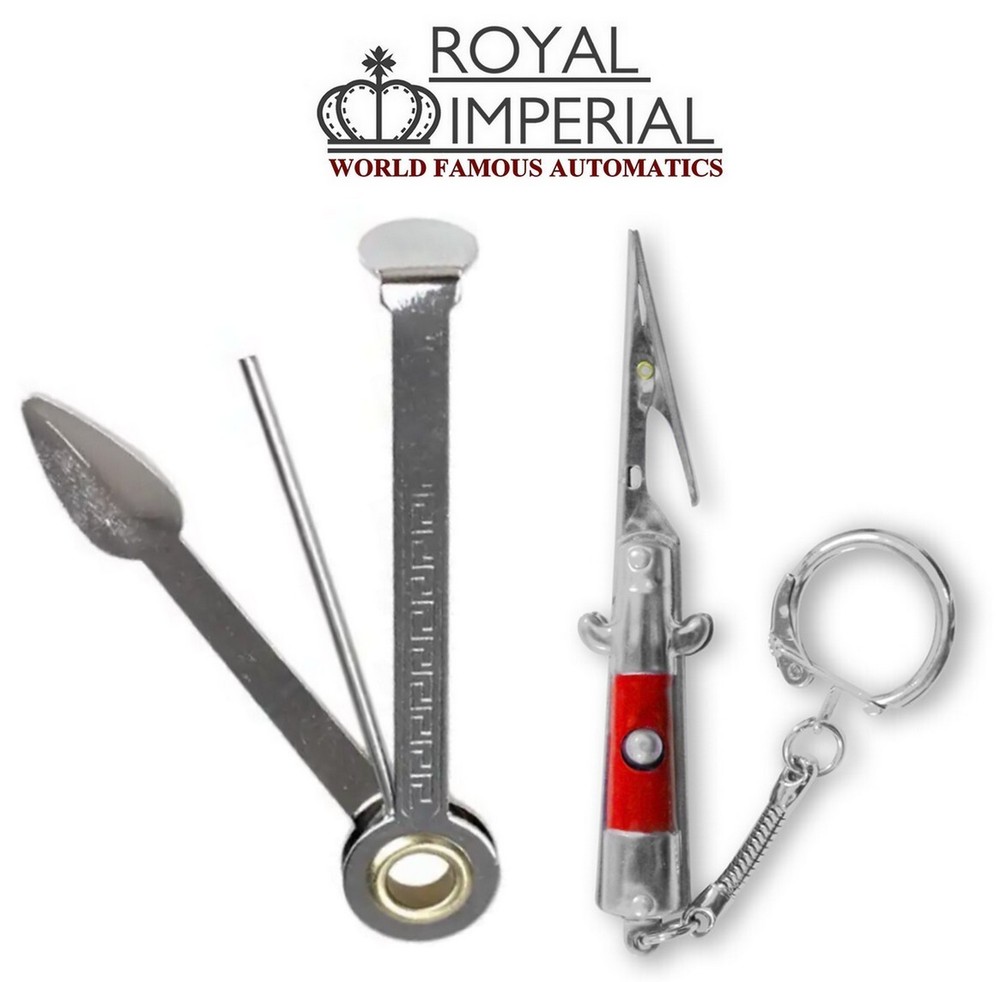 " Roach Clip" SWITCH BLADE VINTAGE STYLE ROACH CLIP