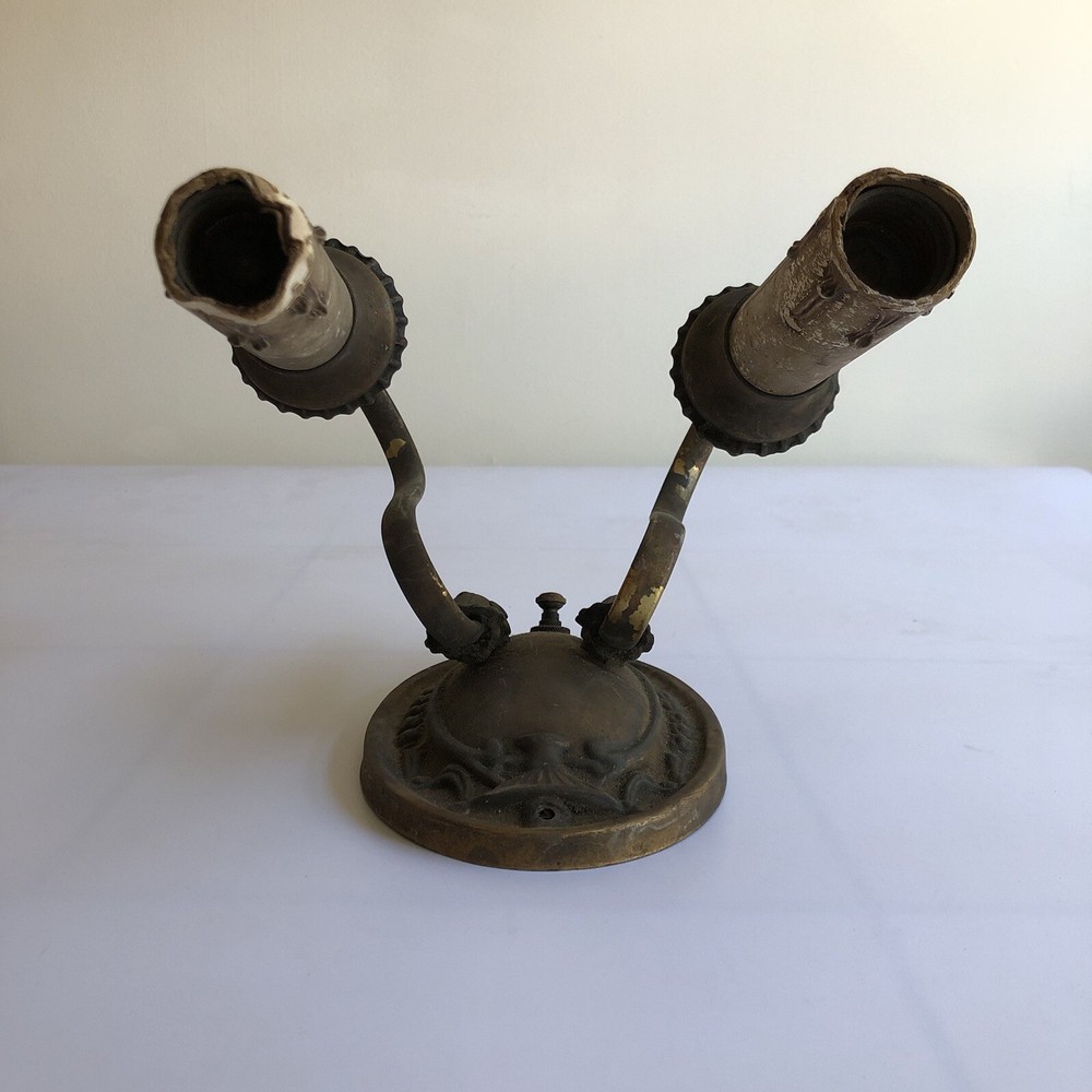 ANTIQUE VINTAGE SCONCE LIGHT FIXTURE ORIGINAL Lighting