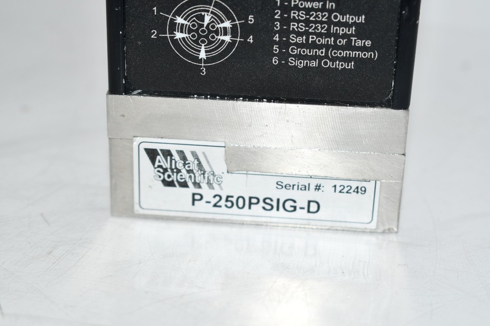 Alicat Scientific P-250PSIG-D Pressure Controller Digital Mass Flow Controller