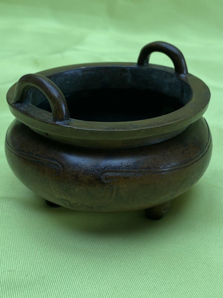 Copper incense burner