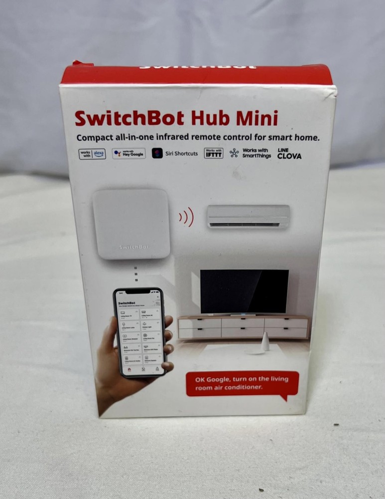 SwitchBot Hub Mini Wi-Fi Home Appliances Smart Remote Control - White