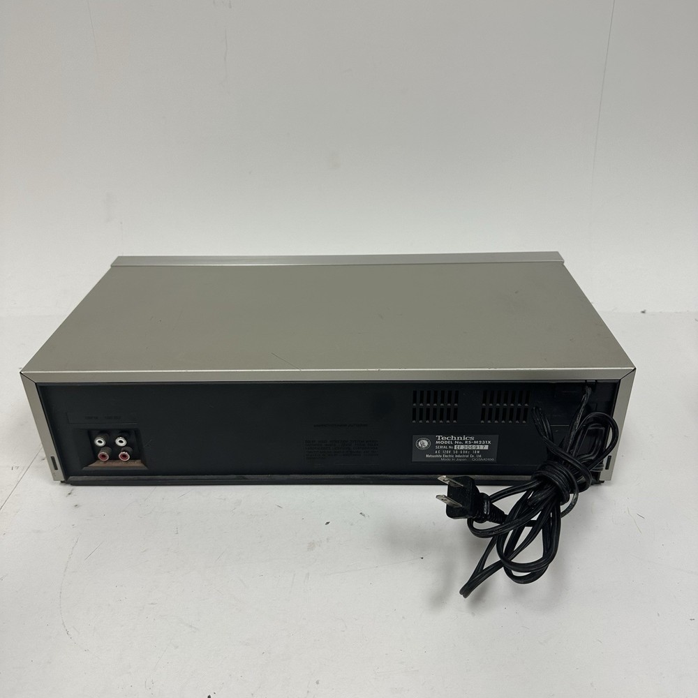 Vintage Quality Technics RS-M231X Single Cassette Deck Dolby