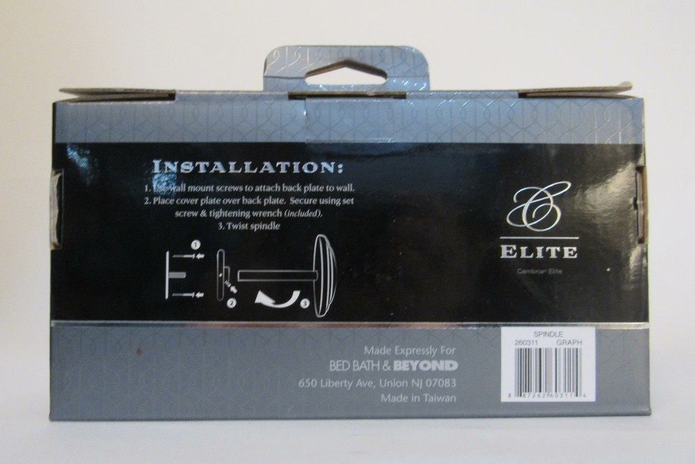 Pair Cambria Elite Spindles Graphite