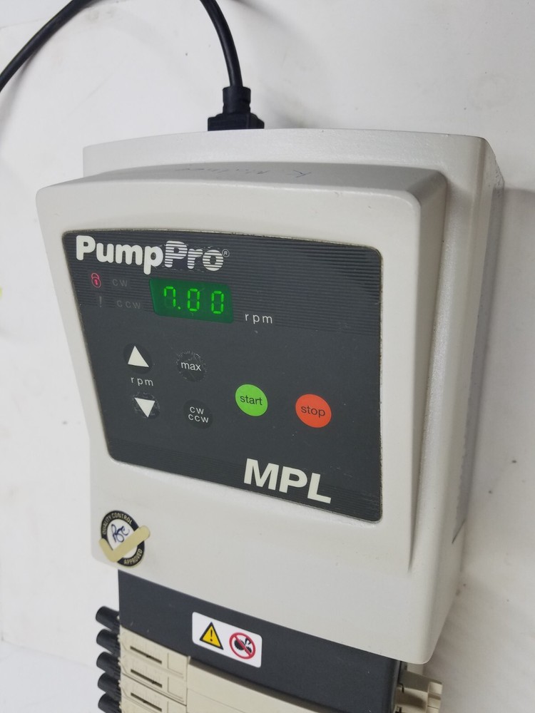 Watson Marlow Pump PRO MPL Auto Control Drive with 8 Cassettes