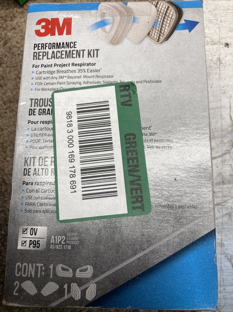 3M Performance Replacement Kit 6023P1 NEW SEALED