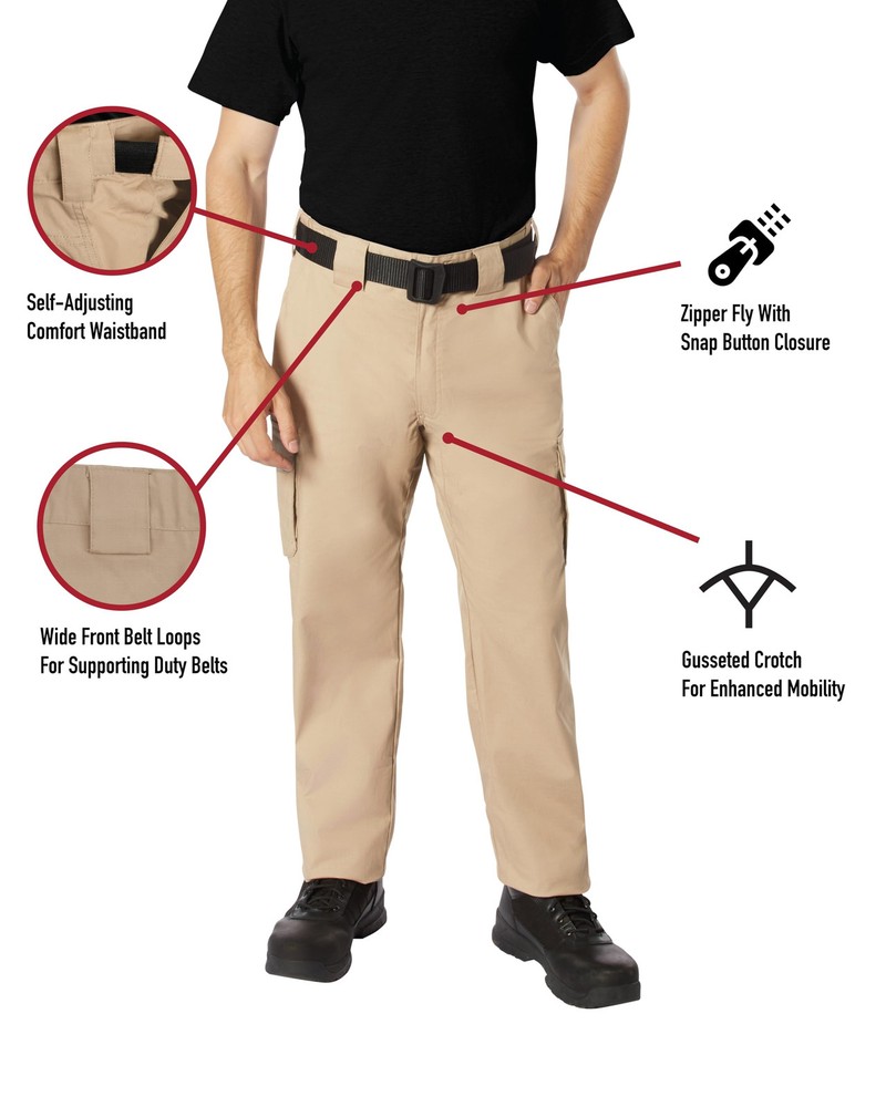 Rothco Black Tactical Extraction Pants 37610 - 32x32