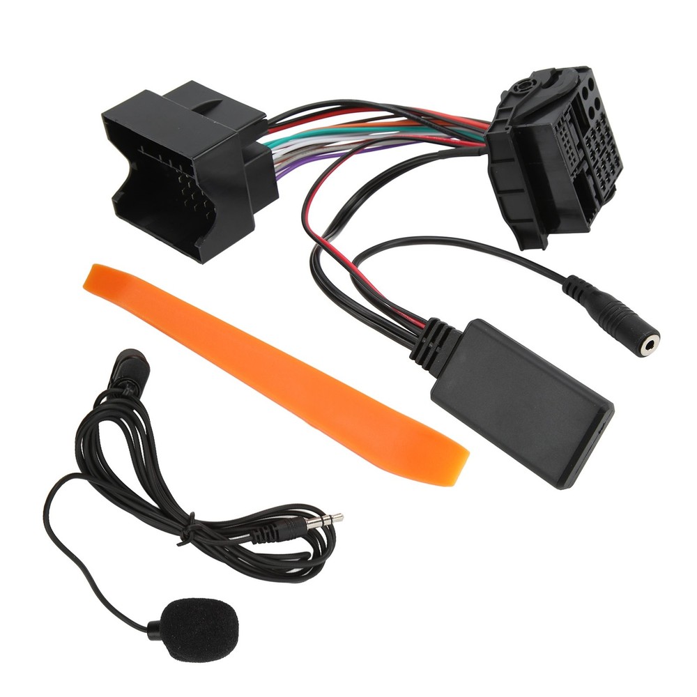 Bluetooth5.0 AUX IN Adapter 12Pin Handsfree Microphone Replacement For CD30