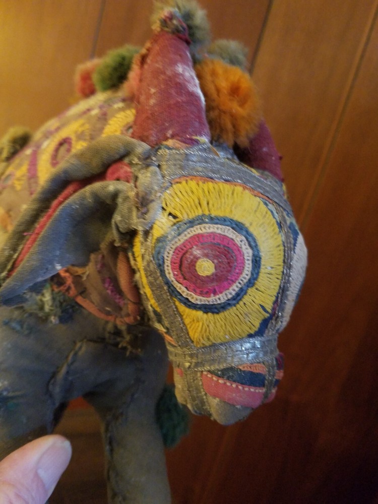 ANTIQUE DONKEY/MULE ***CLOTH, STUFFED***