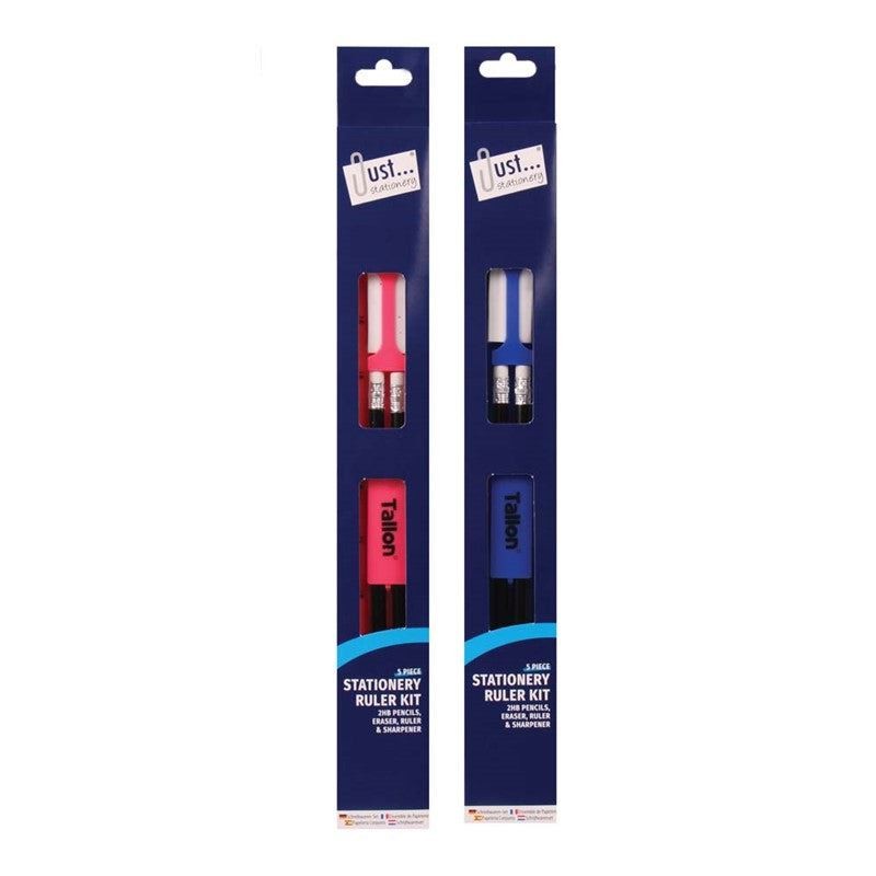 5 Piece Ruler Stationery Set