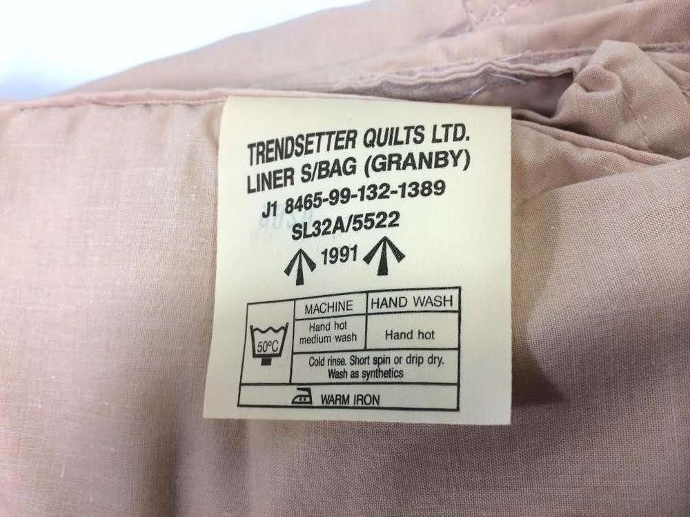 British Tan Sleeping Bag Liner-Granby