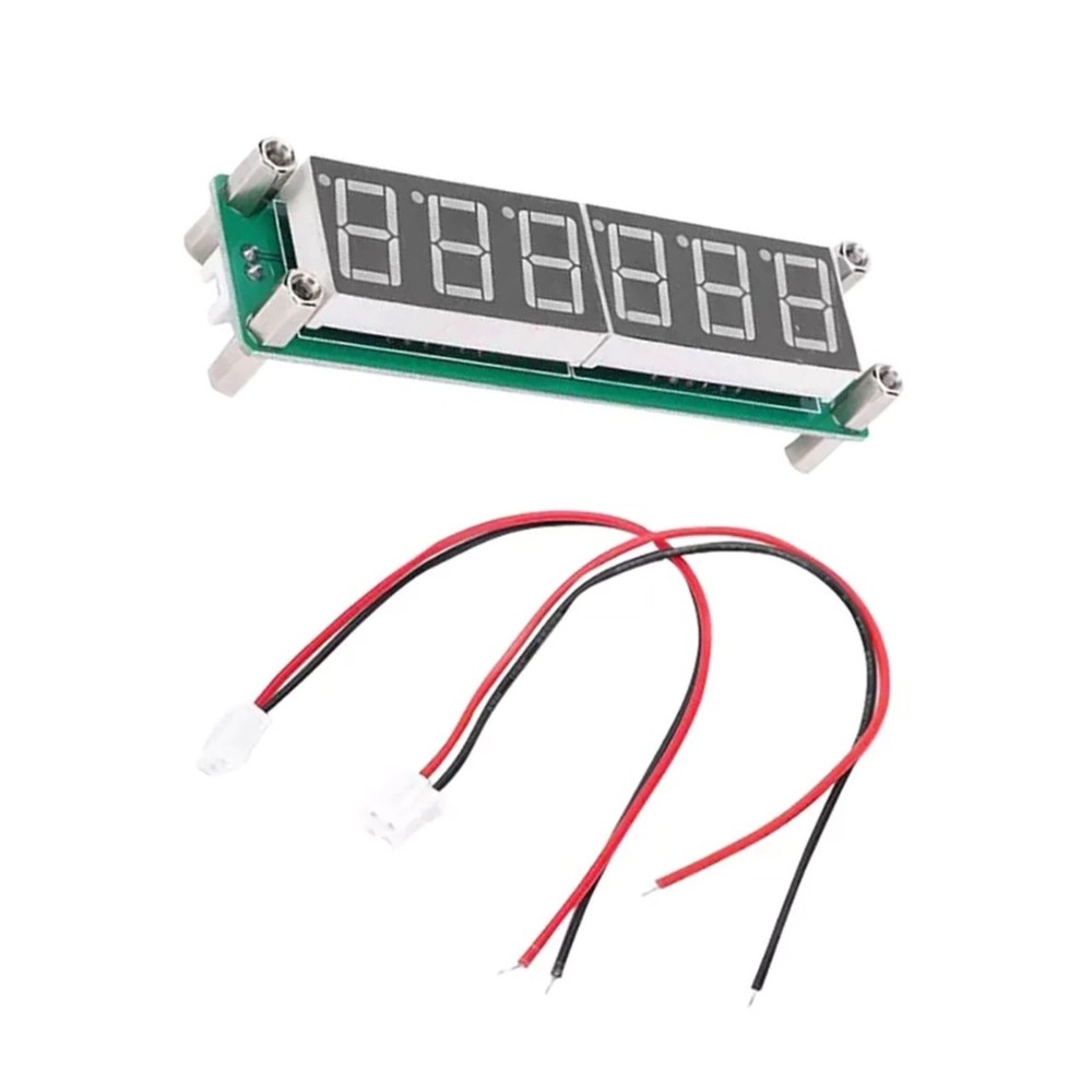New PCB Frequency Counter Module 0.1-65MHz RF Input 6-Digit Red LED PLJ-6LED