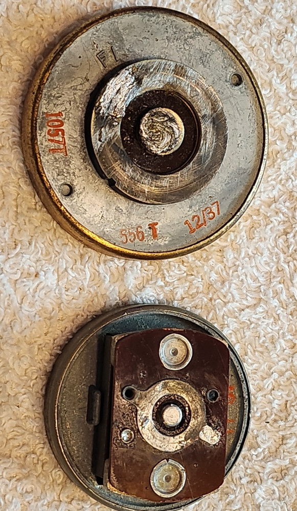 TRANSMITTER & RECEIVER ELEMENT SET FROM WESTERN ELECTRIC/BECO LINEMAN TEST SET