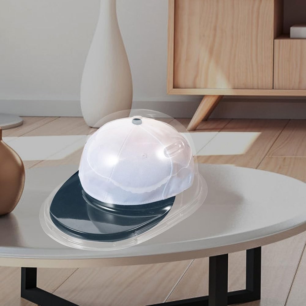 Baseball Cap Storage Rack 4Pcs Hat Display Holder Lightweight Compact Design ...