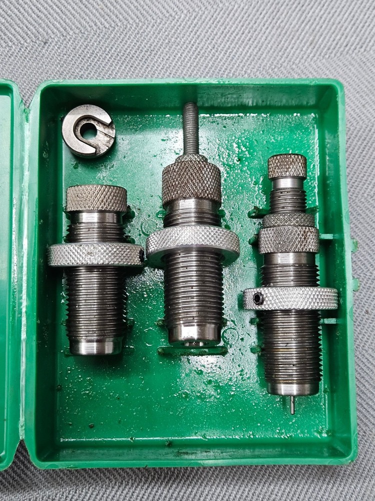 RCBS 38 special 357 mag reloading 3 die set W/SHELLHOLDER