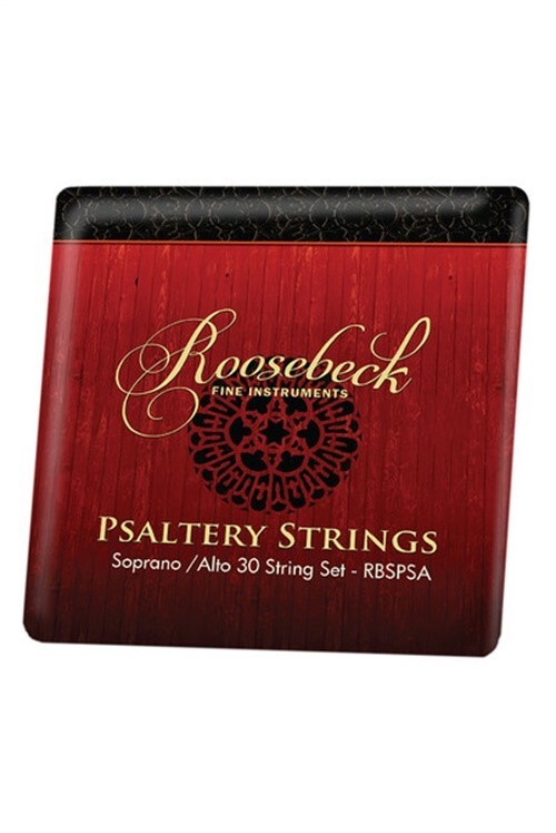 Roosebeck Alto Rounded Psaltery w/ Bow & Extra String Set - Right Hand
