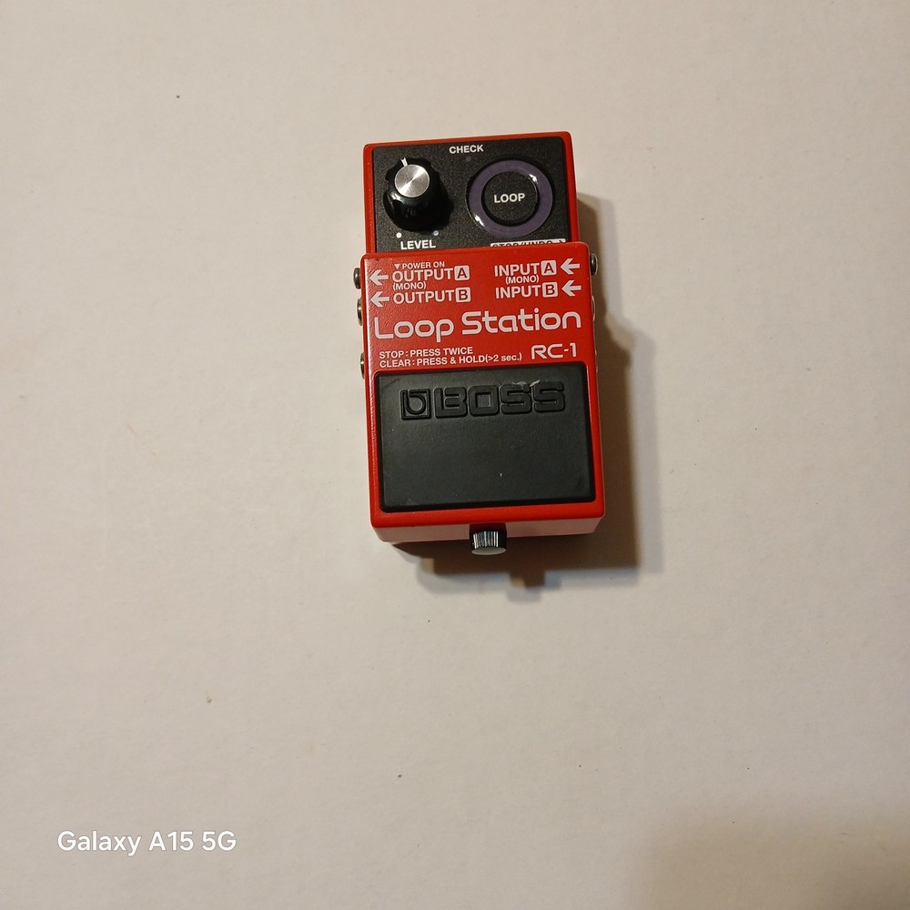 Boss RC-1 Loop Station Guitar Pedal Not tested