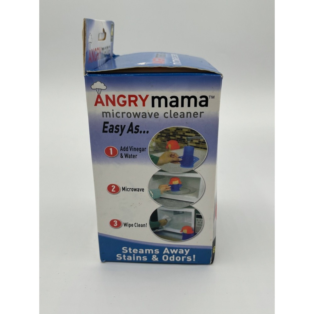 Angry Mama Microwave Cleaner New