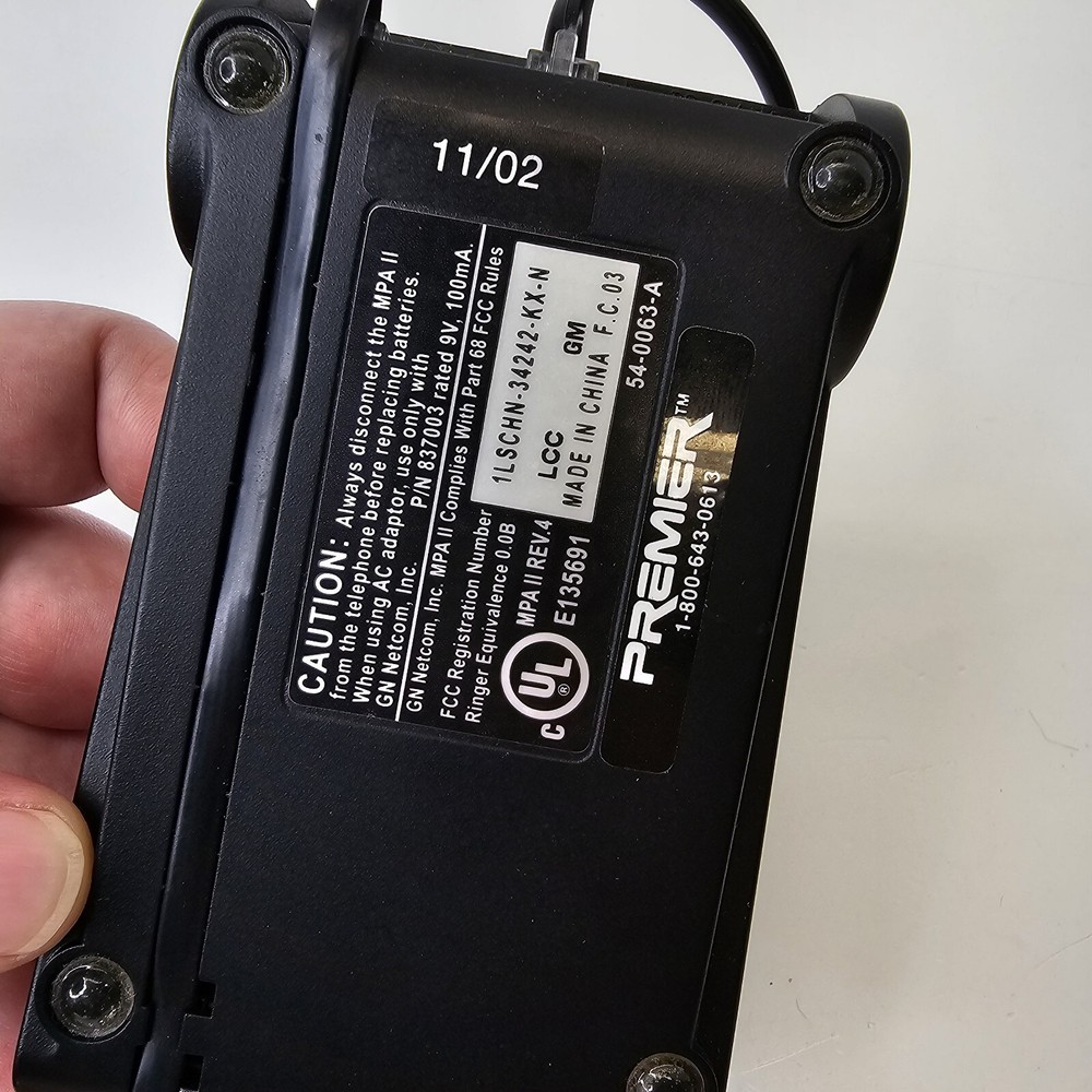 GN Netcom MPA-II Multi-Purpose Headset Amplifier Unit Only