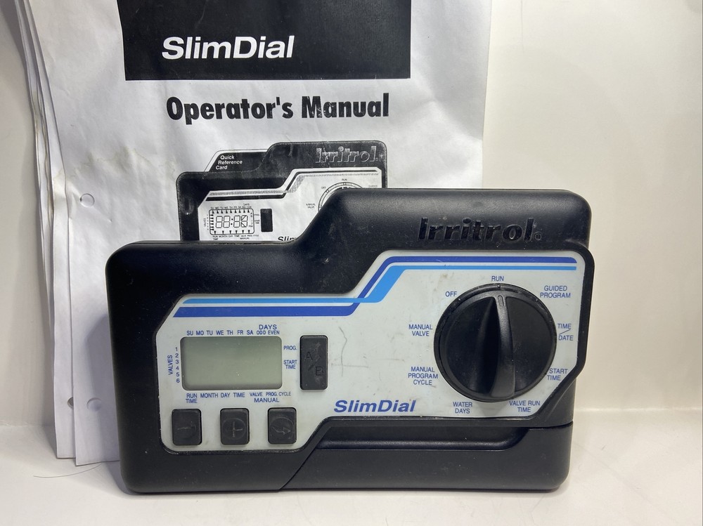 Irritrol Slim Dial 6 Valve Indoor Control Programmable Sprinkler Irrigation part