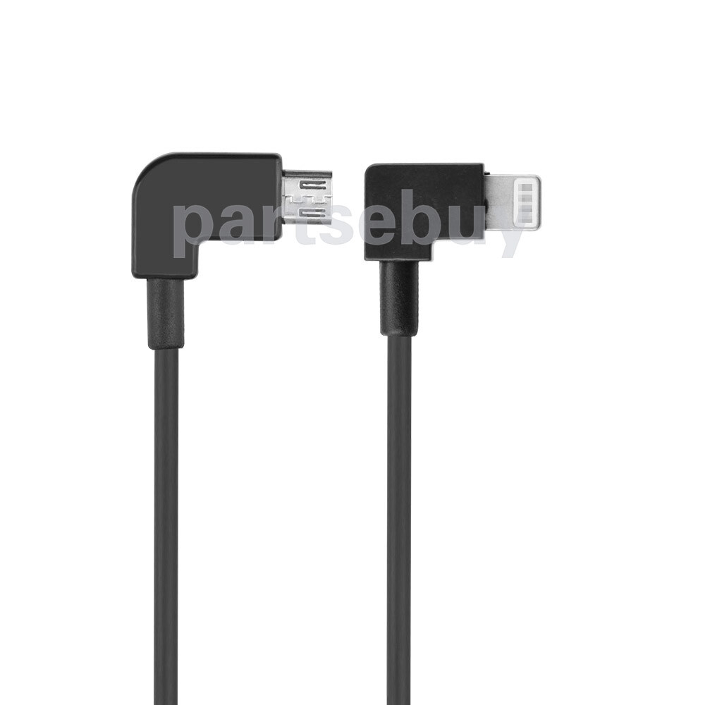 OTG Micro USB Cable for DJI Mavic Mini Controller to IOS iPhone iPad