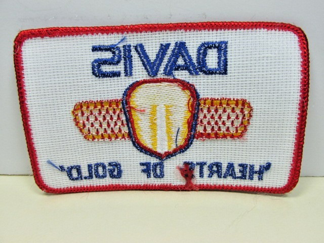 Davis Seed Corn Patch Vintage Agriculture Advertising Patch