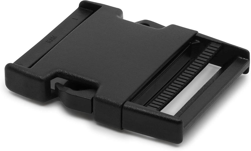 Dritz Parachute Buckle for 2-Inch Strap, 1 Set, Black
