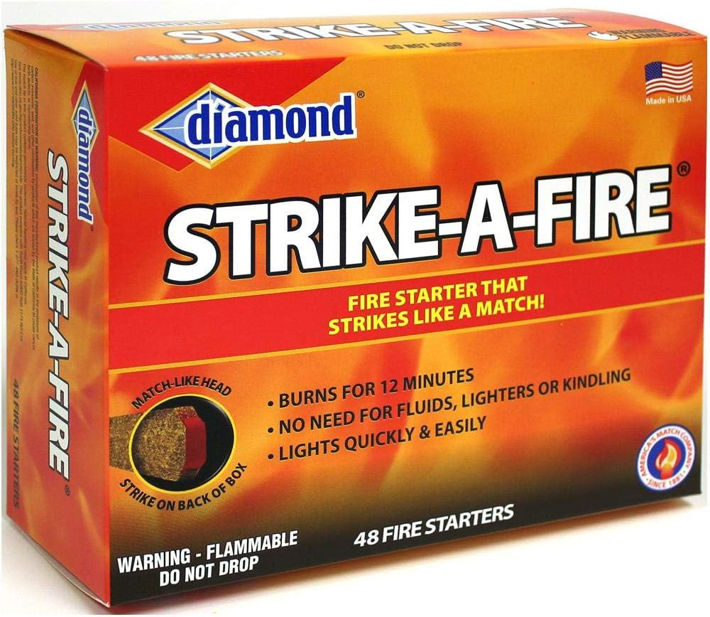 Strike-A-Fire Firestarter Matches, 48-Ct.