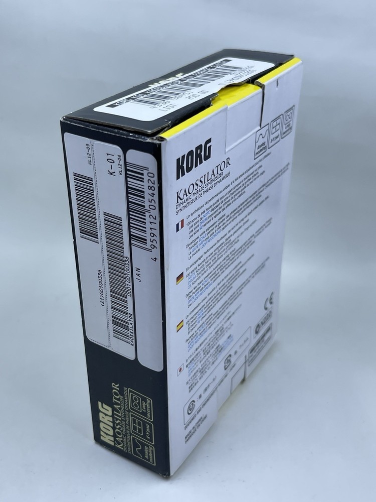 Korg KO-1 Kaossilator Dynamic Phrase Synthesizer-Complete – New Open Box