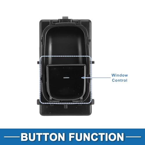 Power Window Switch Front Right Passenger Side Window Control Switch for Tesla