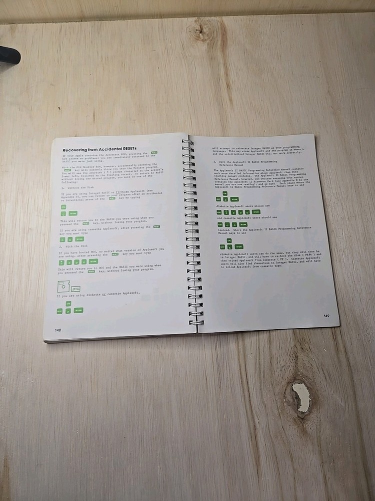 Vintage The Applesoft Tutorial Book