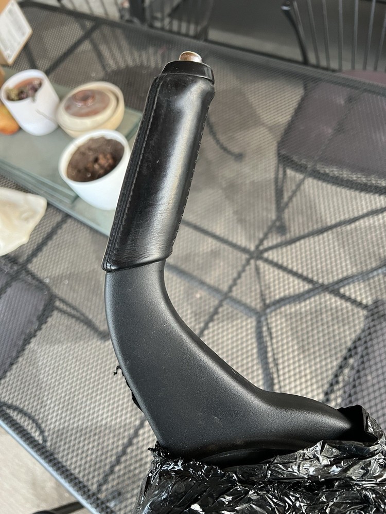Mitsubishi Evolution Evo X Gsr MR Emergency E-Brake Leather Handle 2008-15