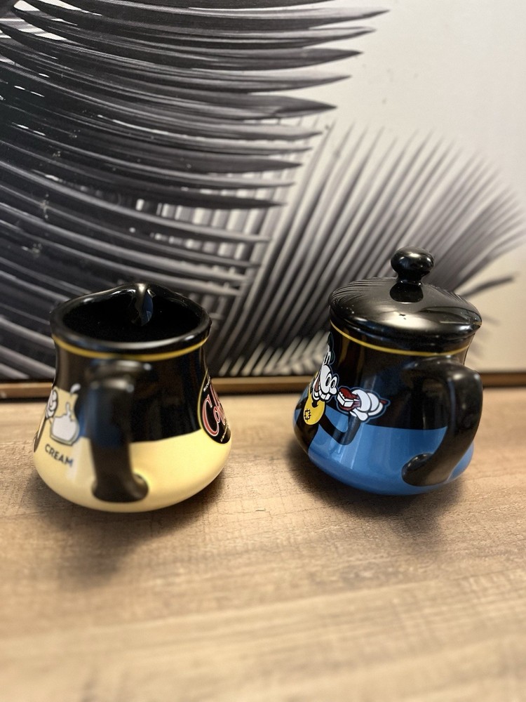 Mickeys Really Swell Sugar and Creamer Set